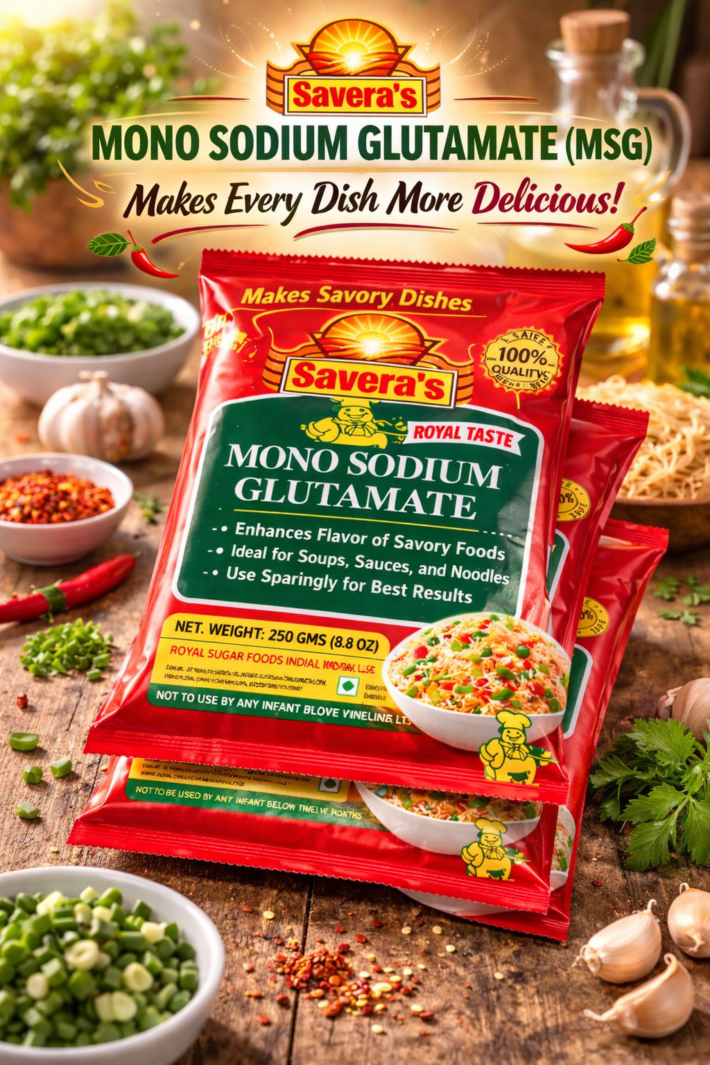 MSG (Ajinomoto) 250g Sachet view 2